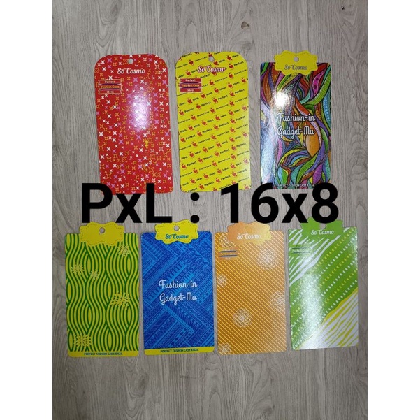 Packingan Casing PACK(motif)+MIKA agar terlihat bagus dan menarik PACK PLASTIK FLEKSIBEL