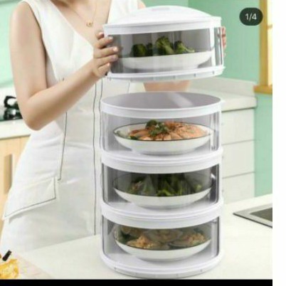 Tudung Saji Susun / Rak Makan Susun / Penutup Makanan Susun 4