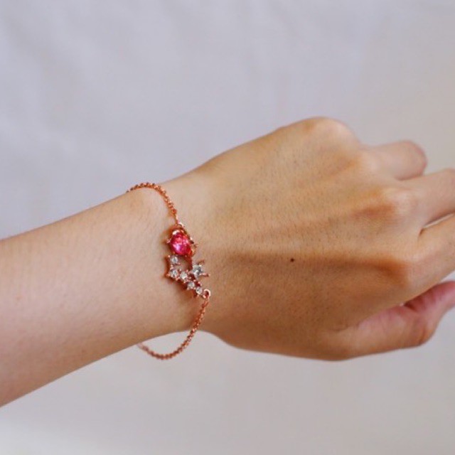 GELANG Majora bracelet (in blue &amp; red)