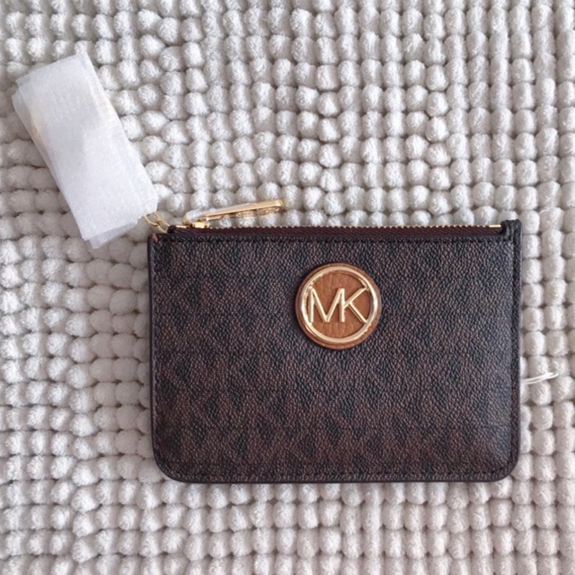 Dompet stnk kartu michael kors mk signature original authentic wallet