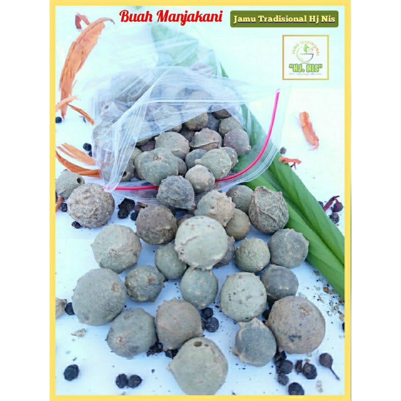 

Buah Manjakani kering super original/Majakan Asli
