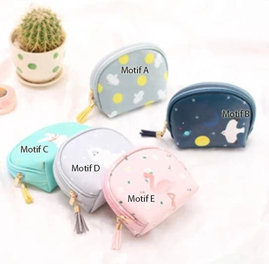 

Dompet uang logam uang kertas uang kecil ukuran besar motif - KTD002