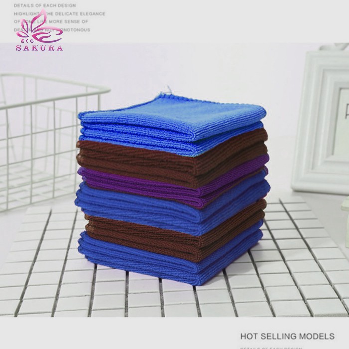 Kain Lap Serbaguna 30x27 dan 25x25 Microfiber Lap Piring Lap Dapur Lap Perabotan