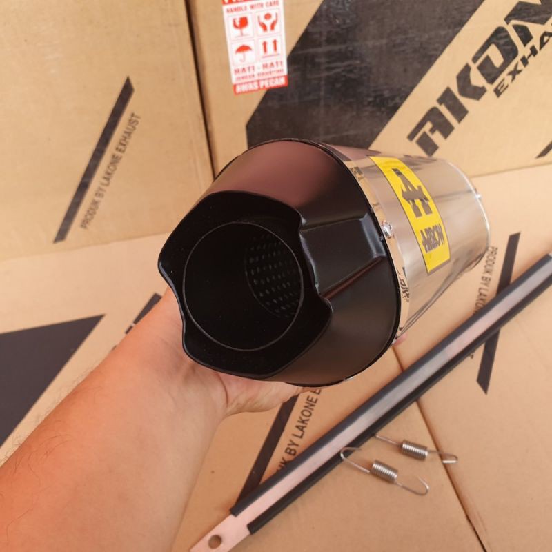 Knalpot racing Arrow fullsystem CBR 250RR Ninja 250fi Ninja 250karbu R25 all new ninja 250fi MT 25