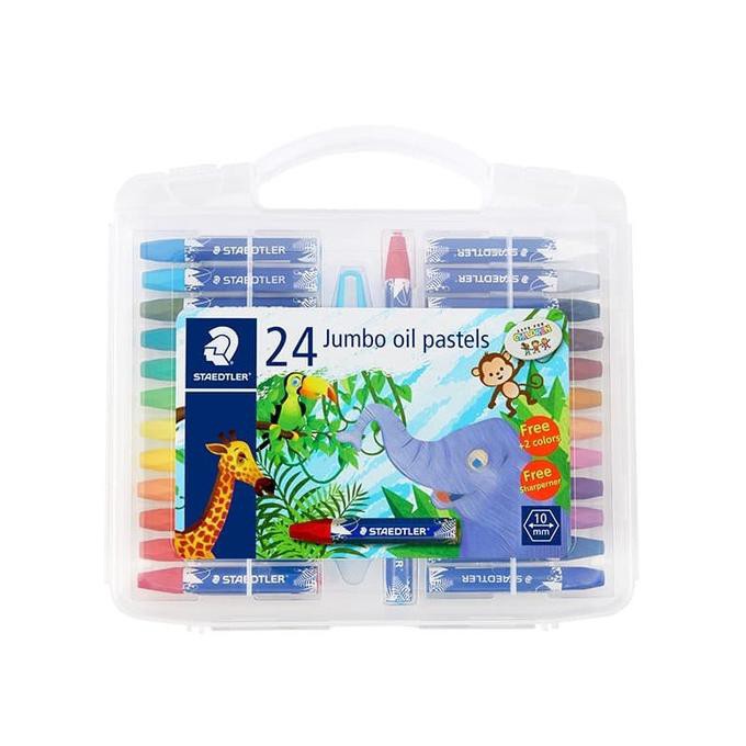 

Ready Stok! Online Coloring - Staedtler Jumbo Oil Pastel Box - 24 Warna Termurah