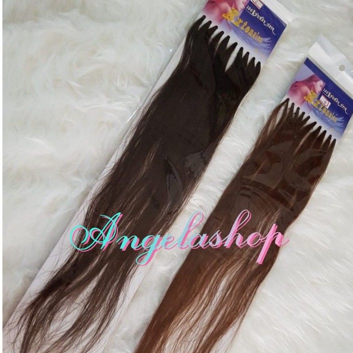 BIG SALE PROMO !!!HUMAN HAIR /RAMBUT PALSU/HUMAIN HAIR EXTENTION 100% ASLI