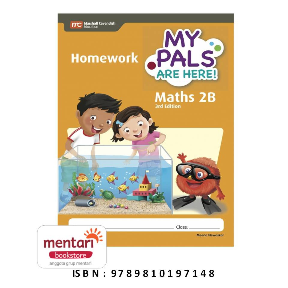 My Pals are Here Maths Homework (3rd Edition) | Buku Matematika SD-Homework 2B