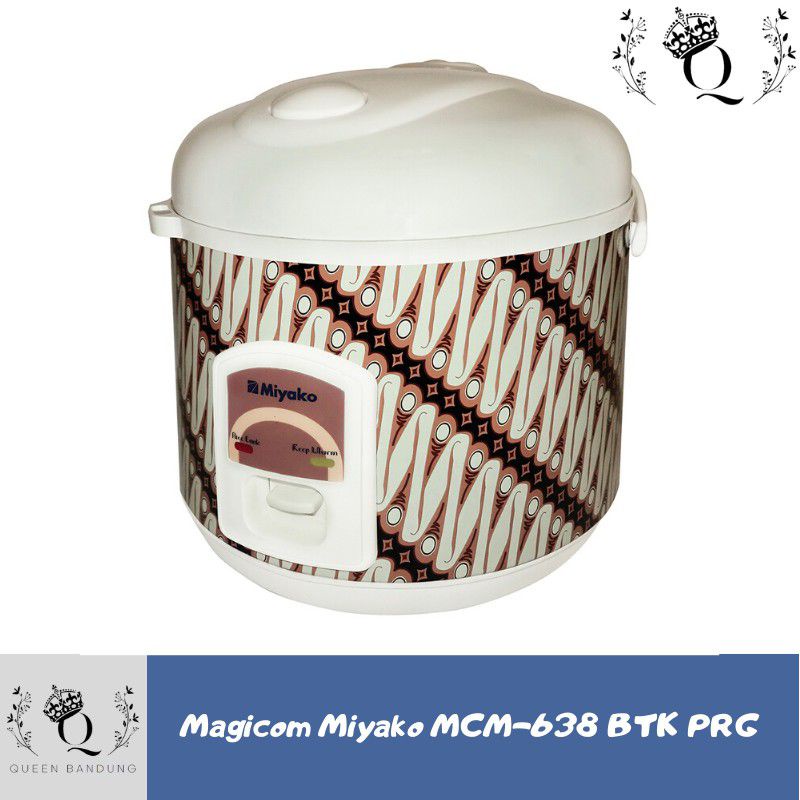 Rice Cooker Miyako MCM 638 Motif Batik