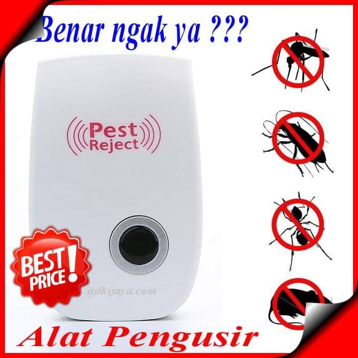 PEST REJECT - Alat Pengusir Tikus Kecoa Nyamuk &amp; Hama Lainnya