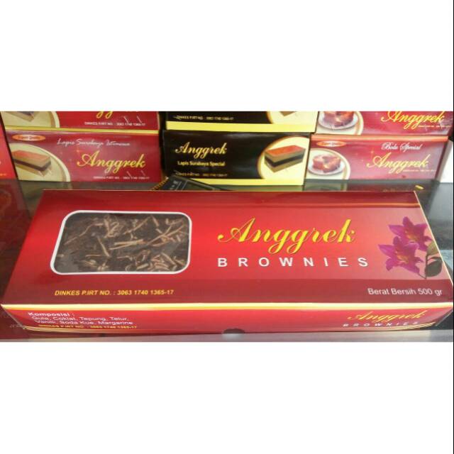 

Brownies bakar / panggang - Original ANGGREK