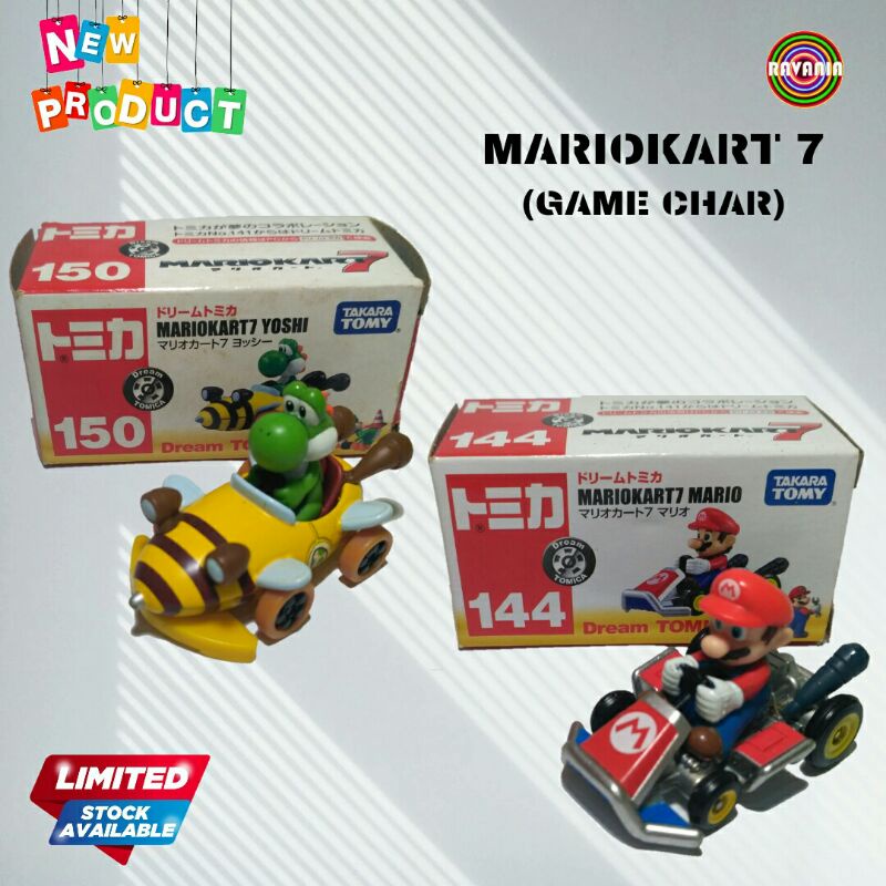 MarioKart 7 - Miniatur Mobil Mainan /Diecast Tomica Dream