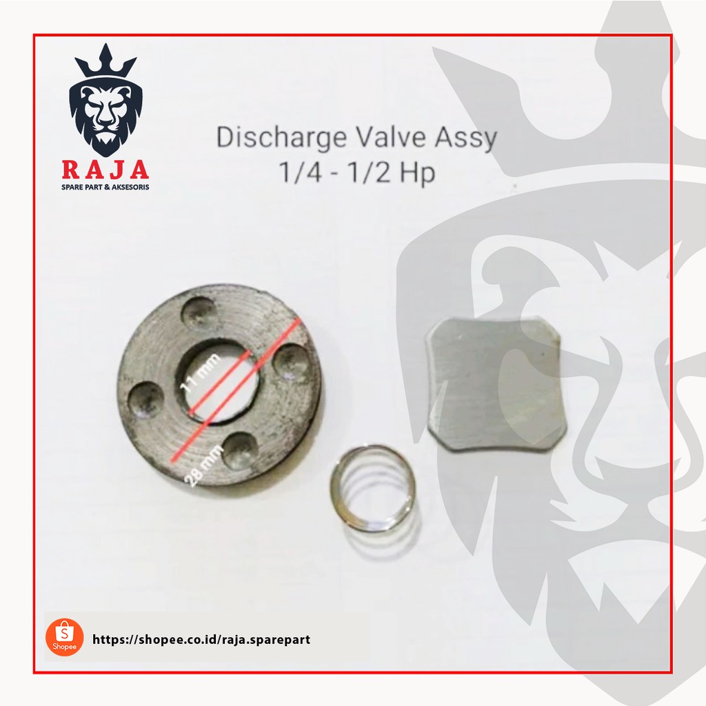 Discharge valve 1 dan 2 hp kompresor angin