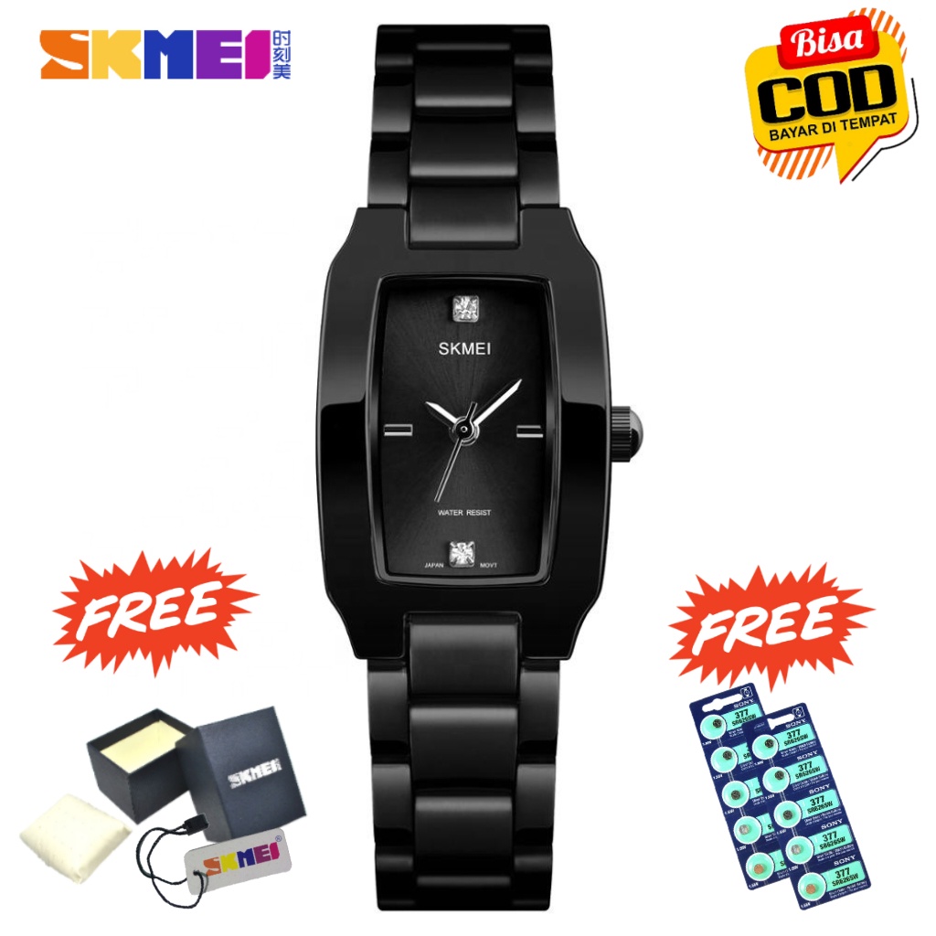 SKMEI 1400 Jam Tangan Wanita Analog Tali Stainless | Jam Tangan Wanita SKMEI 1400 Rantai Steinless A