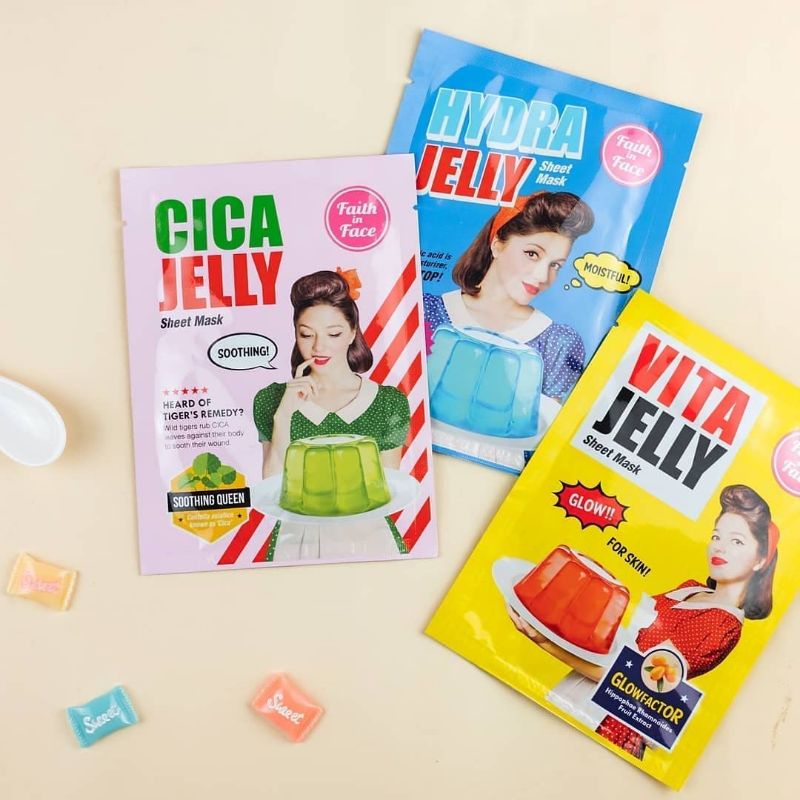 Jual [BPOM] FAITH IN FACE Jelly Mask Shopee Indonesia