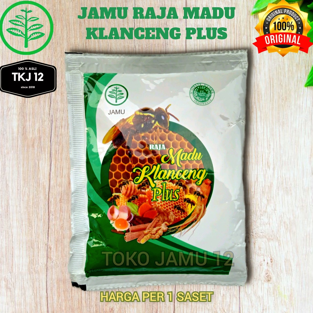 

JAMU RAJA MADU KLANCENG PLUS SASET SASCHET 100ml PEGAL LINU ASAM URAT NYERI SENDI