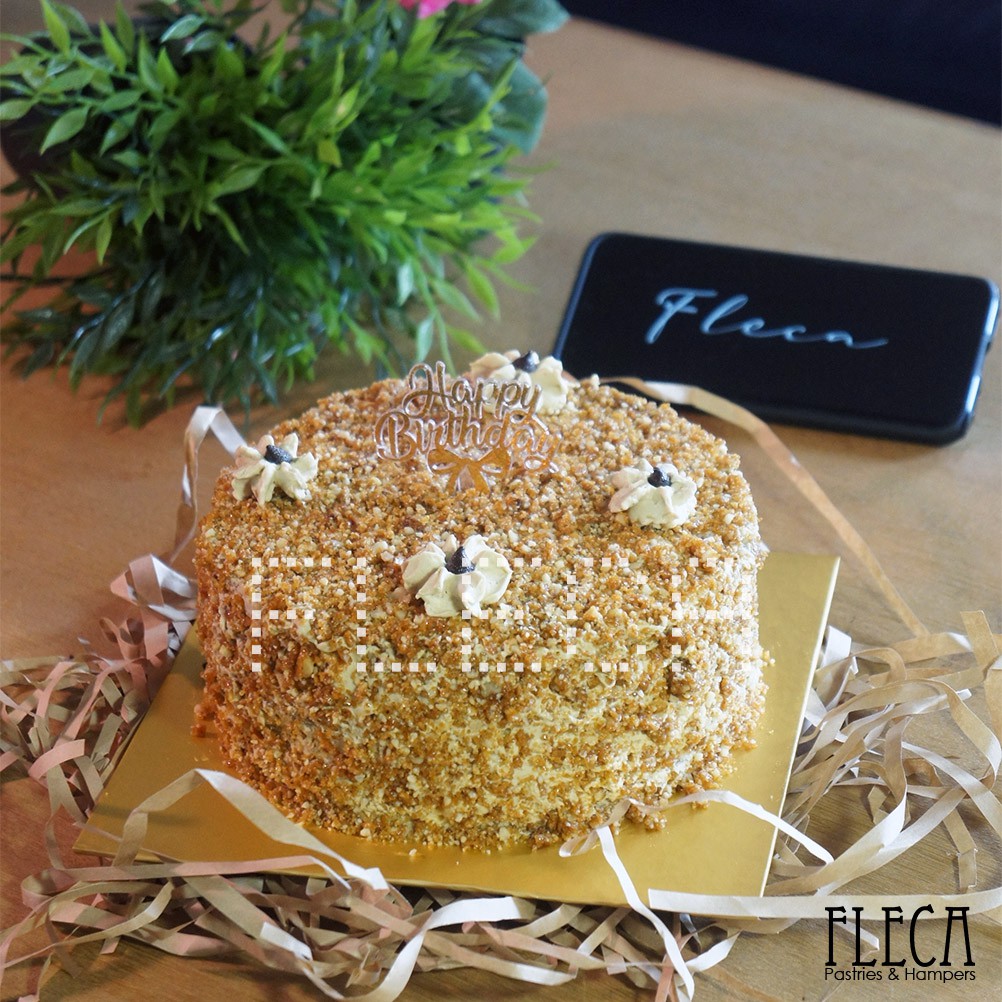 

COFFEE MOCHA NOUGAT CAKE KUE ULANG TAHUN LEBARAN HAMPERS ULTAH COKLAT KOPI BIRTHDAY