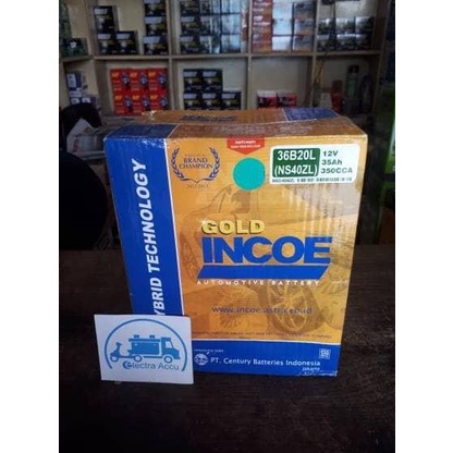 Aki Mobil Daihatsu Ayla Incoe NS40ZL aki basah electra87 Murah