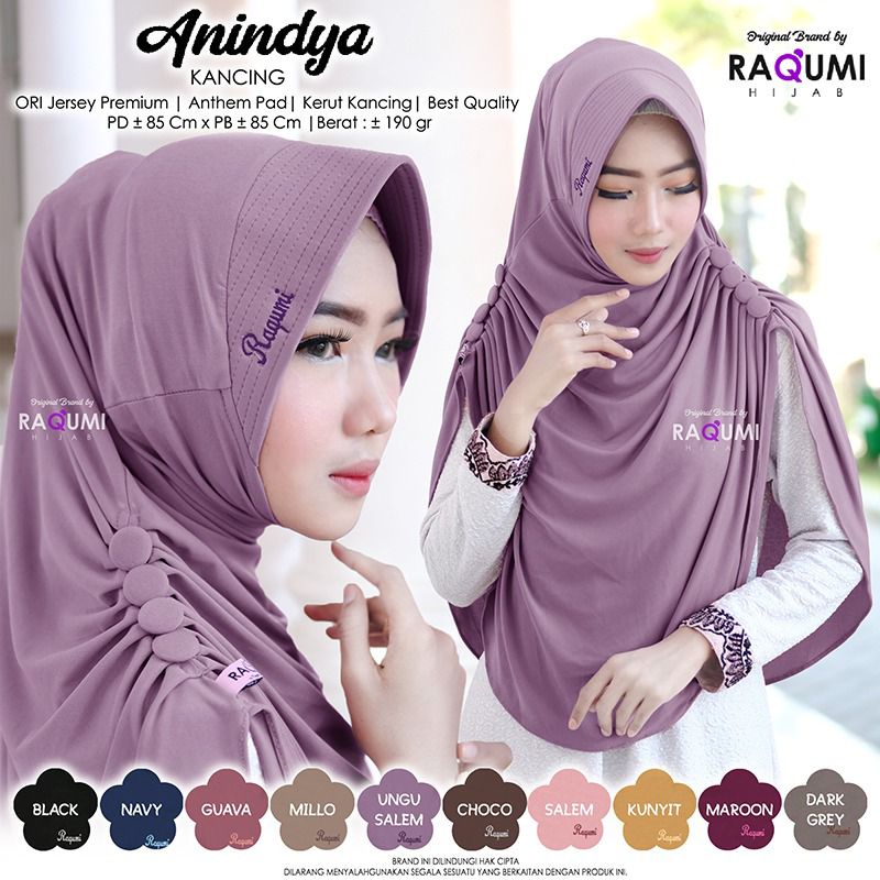 Ori raqumi hijab /anindya