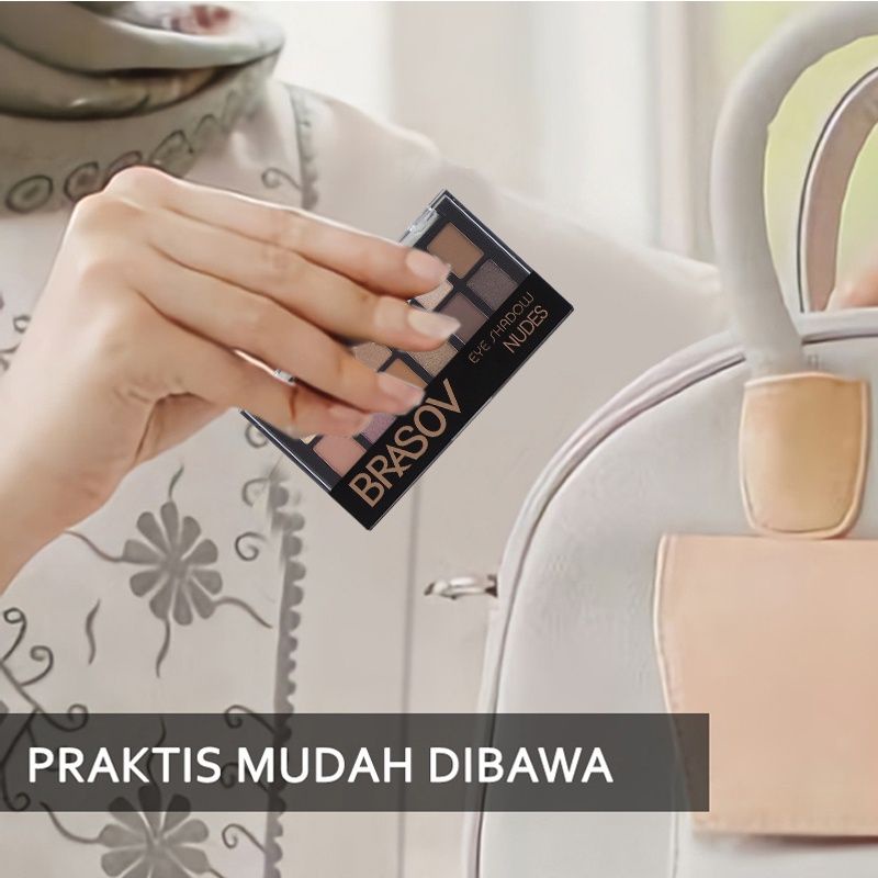 Brasov Eyeshadow Palette 12 color | Nudes color | Eye Shadow