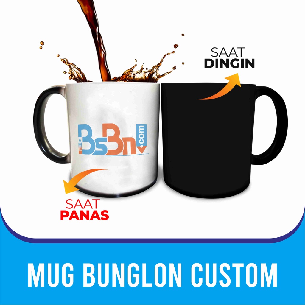 

Mug BUNGLON Custom Bisa Berubah Warna