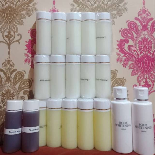Body whitening dr lisa/bleaching3/bleaching2/toner/sabun