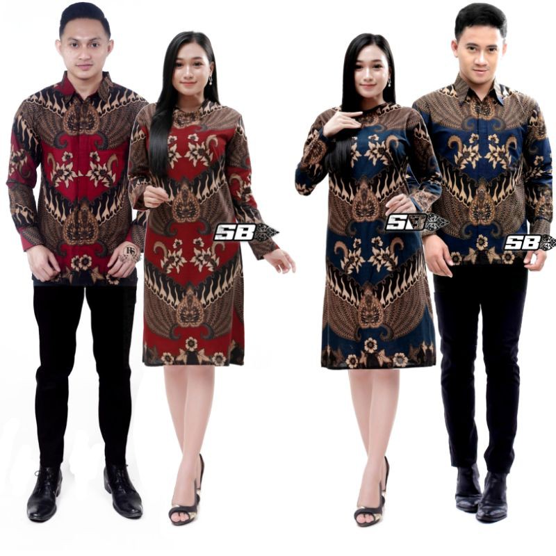 Maura Couple - Sania Ruffle Batik Couple Ori Ndoro Jowi Dnt Garansi Termurah Shopee