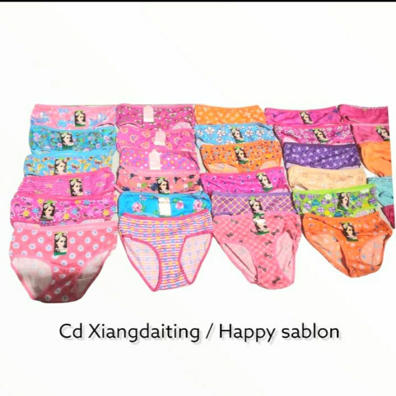 1LUSIN (12PCS)CELANA HKG PEREMPUAN/CELANA HKG MURAH/CELANA PEREMPUAN