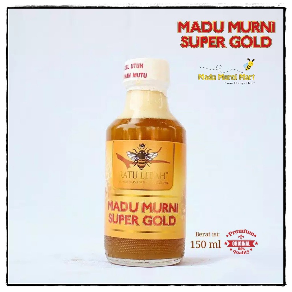 

Madu Murni Super Gold 100% Asli Fresh 150ml
