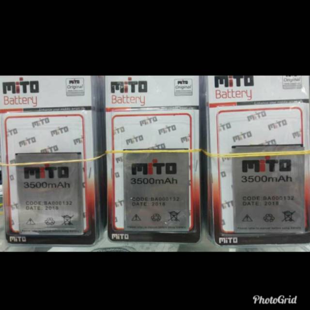 Baterai ORI Mito A990 A880 BA000132 batre baterai Mito A990 A880 BA000132 original