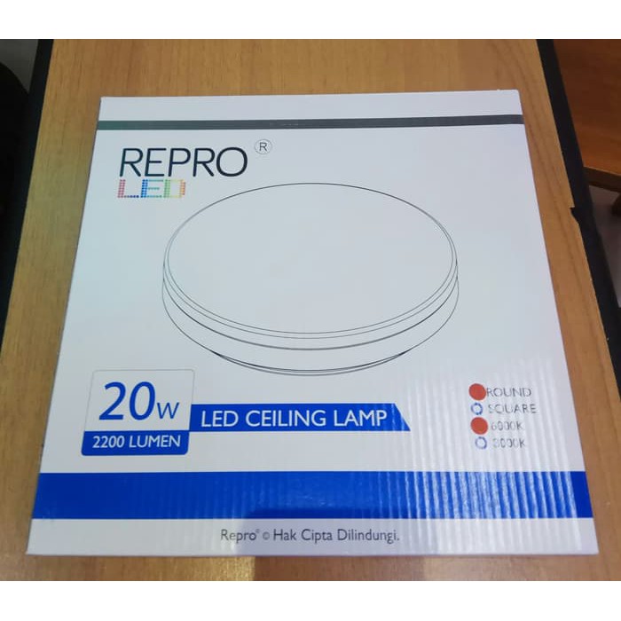 kap plafon lampu atas rumah led 20w putih LMPRH30