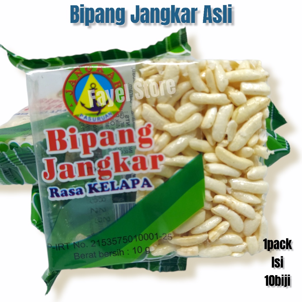 

BIPANG Rasa KELAPA Bipang Cap Jangkar Pasuruhan Jipang 10 biji