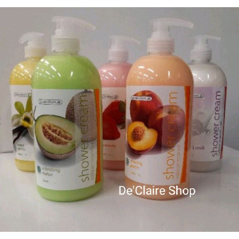 Jual Guardian Shower Cream & Protect Care Antibacterial 1liter | Shopee ...