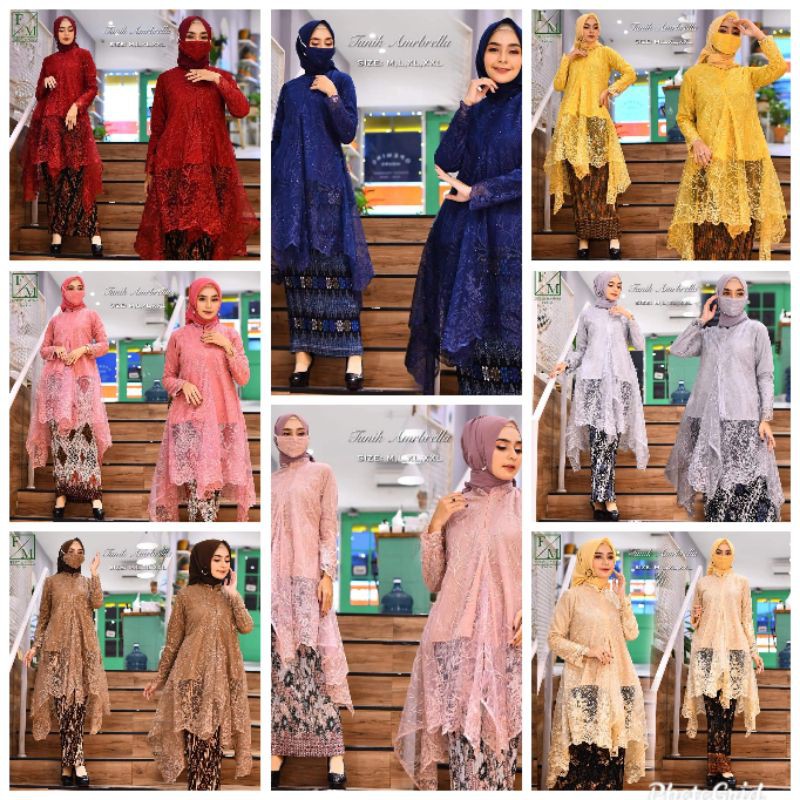 SETELAN KEBAYA BUSUI/KEBAYA TULLE MODERN/BY FM