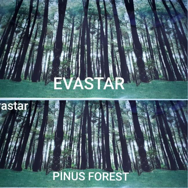 '☋ PFE FIBER PLAT PLASTIK PENUTUP TUTUP PAGAR MOTIF HUTAN POHON PINUS ECO (Ready)