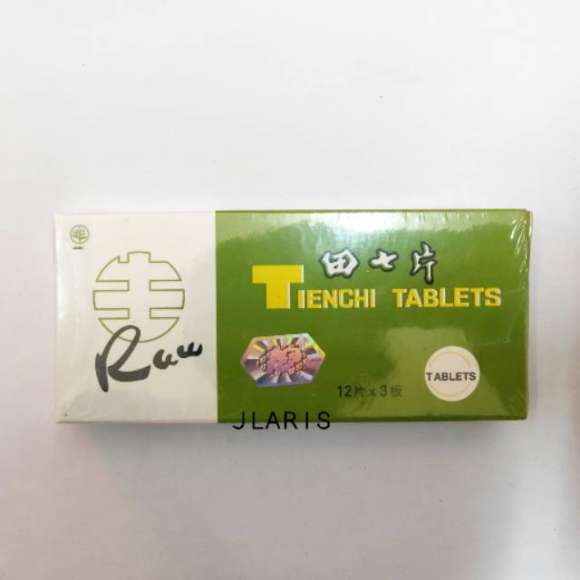 

Tienchi Tablets Raw 36's - Untuk Peredaran Darah
