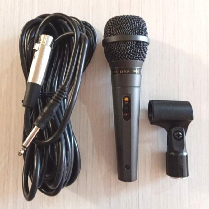 Mic Kabel TOA ZM-320 ZM320 TOA ZM 320 Mic Dynamic Original