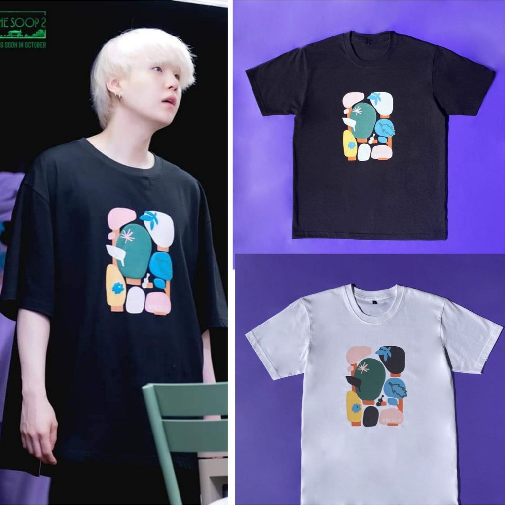 Kaos IN THE SOOP BTS 2 Murah Jimin Suga Jhope Unisex Baju BTS In The Soop S2