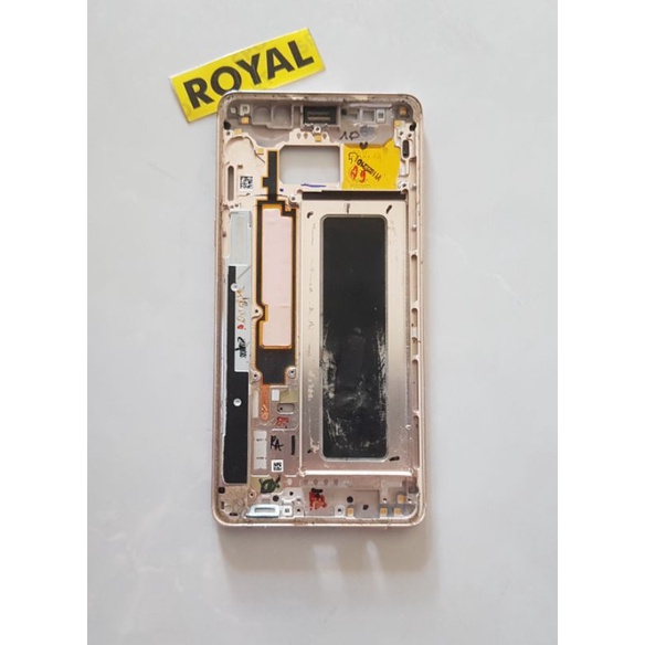 frame lcd mesin bezel tombol luar samsung galaxy note fan edition FE original 100% sein copotan asli