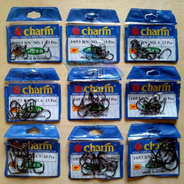 KAIL PANCING CHARM 1054 (MARUSODE) SIZE 0.3 0.5 0.8 1 2 3 4 5 6 7 8 9 10 11 12 13 14 15