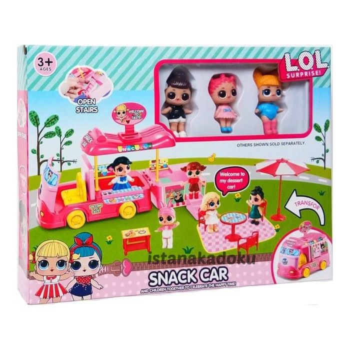 100 GOYANG HARGA  MAINAN  LOL  MOBIL SNACK CAR ORIGINAL 