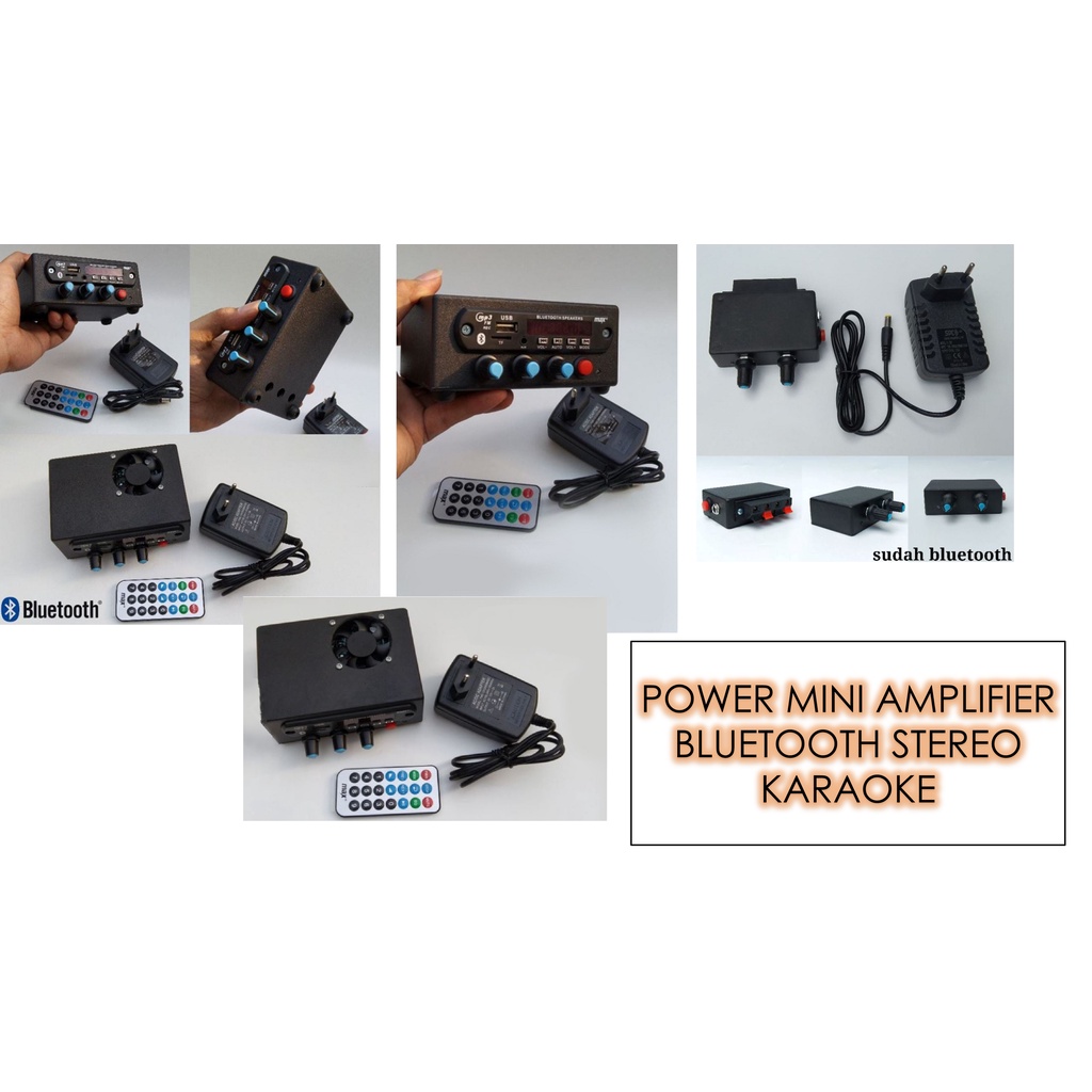 TERLARIS POWER MINI AMPLIFIER BLUETOOTH STEREO KARAOKE