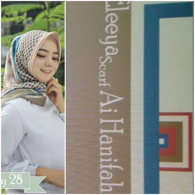 Eleeya Scarf EXCLUSiVE INITIAL NAME 37 - 55 II ELEEYA SCARF