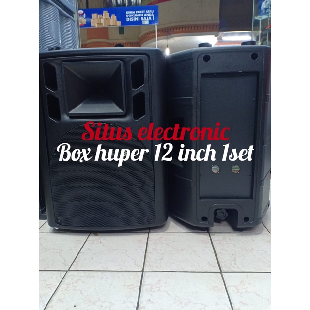 Box kosong 12 inch model huper box huper 12 inch