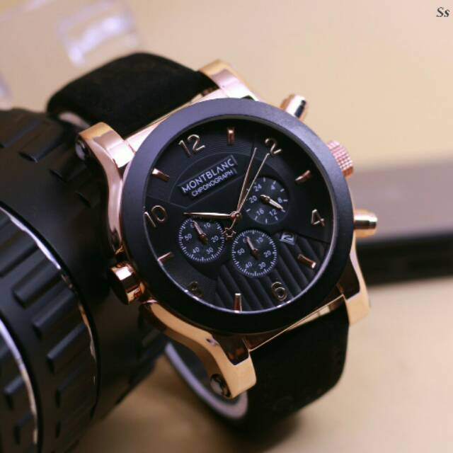 Jam Tangan Pria Montblanc MB-0318 Chrono Aktif