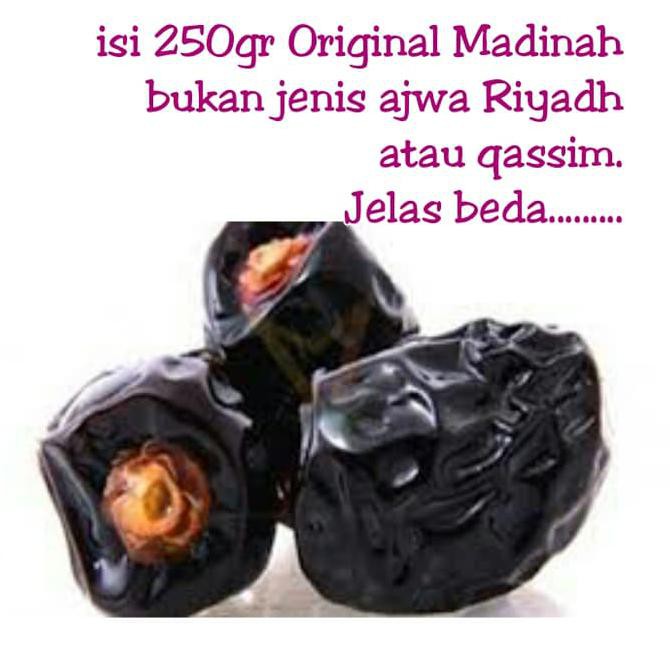 

Kurma Nabi (Kurma Ajwa) Asli Madinah Al-Munawarrah