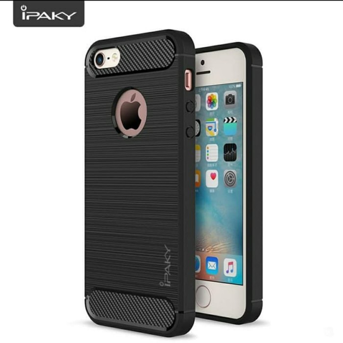 CASE SLIM FIT CARBON FOR IPHONE 5 5G 5S 6 6G 6S 7 8 IPHONE 6 PLUS 6S PLUS 7 PLUS 8 PLUS