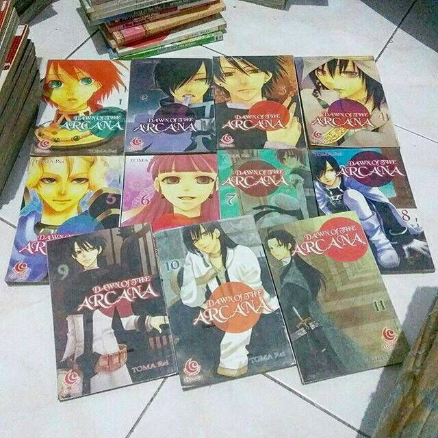 Komik Dawn of the Arcana 1-11, 13 Toma Rei Level Comic LC
