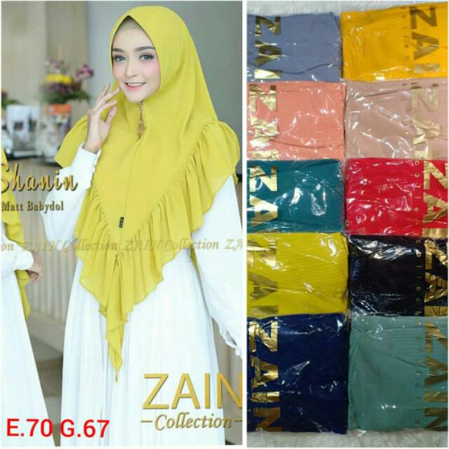 khimar shanin original zain collection