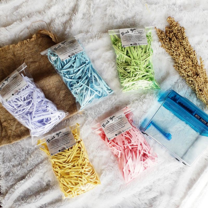 

[VHEYS.ID] KERTAS SERUT CACAH AESTHETIC SHREDDED PAPER KERTAS ISI GIFT BOX KERTAS HAMPERS