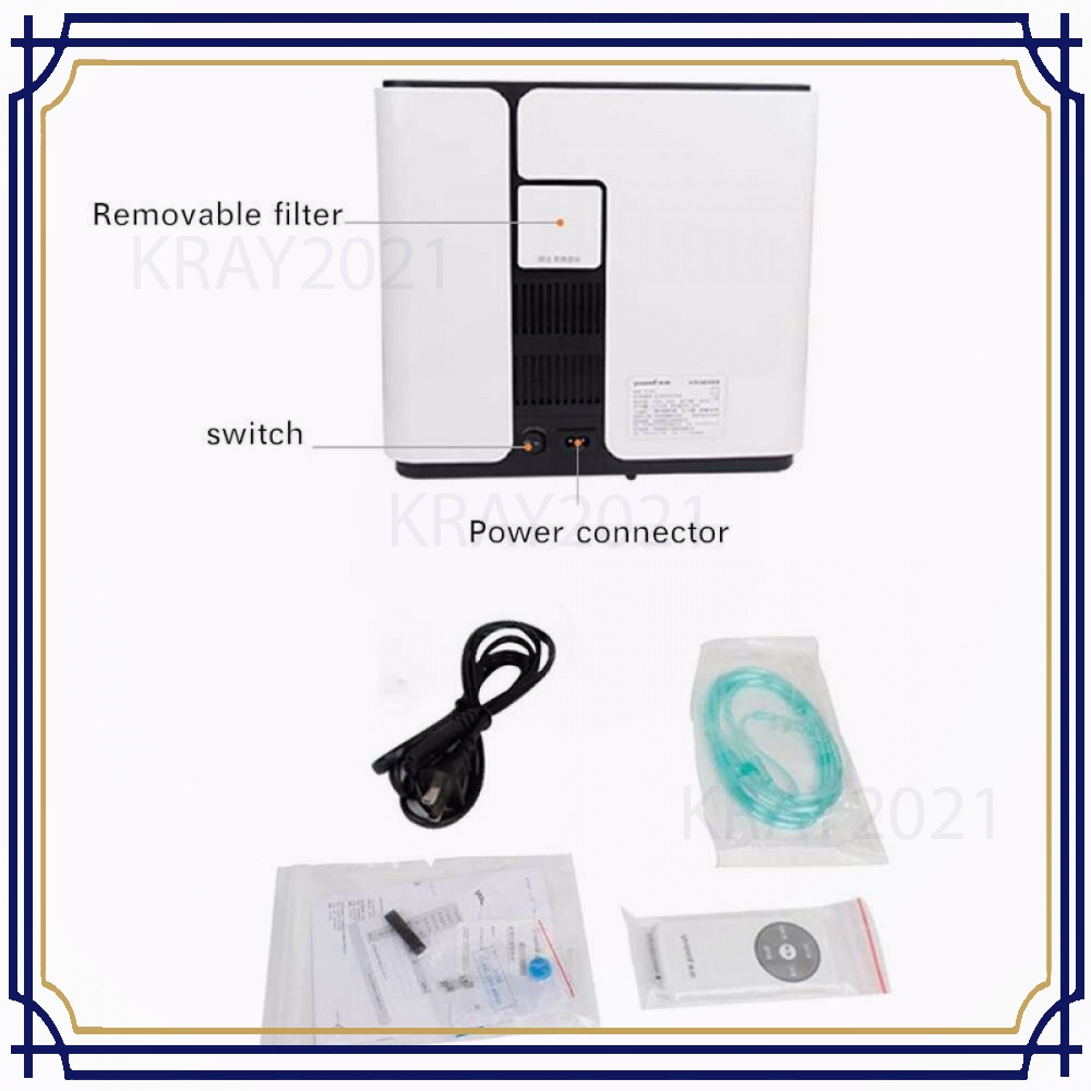 Mesin Oxygen Concentrator Inhalation Generator Machine HT255